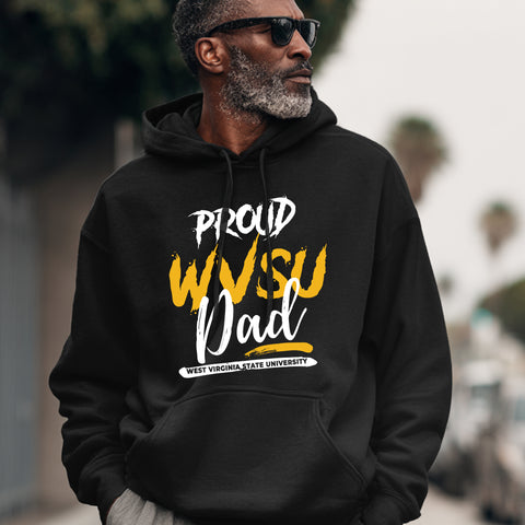 Proud WVSU Dad (Unisex Hoodie) West Virginia State