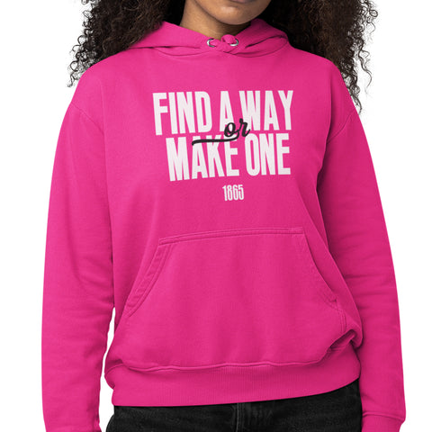 Find A Way Or Make One - PINK Edition - Clark Atlanta (Hoodie)