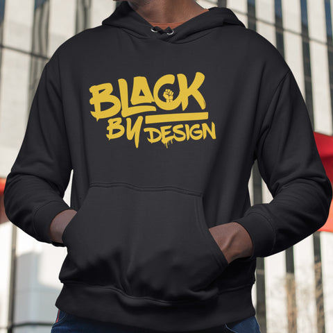 Black By Design (Men's Hoodie)