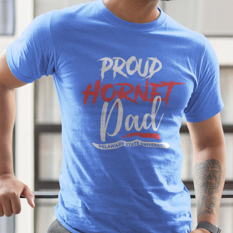 Proud Delaware State Hornet Dad NextGen (Men's Short Sleeve)
