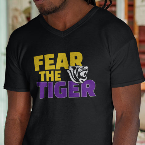 Fear The Tiger - Benedict College (Men's V-Neck)