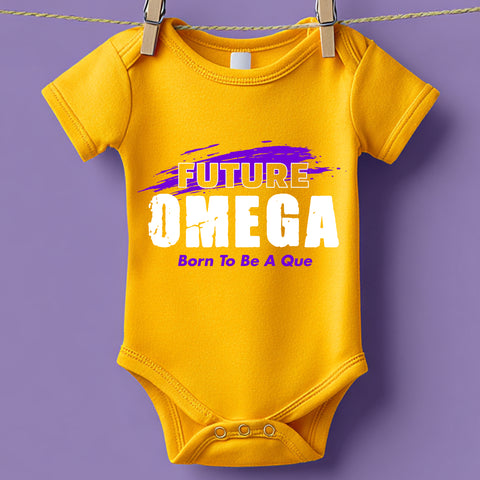 Omega Psi Phi 2-Pack v.6 (Onesie) - Omegas Infant Bodysuit