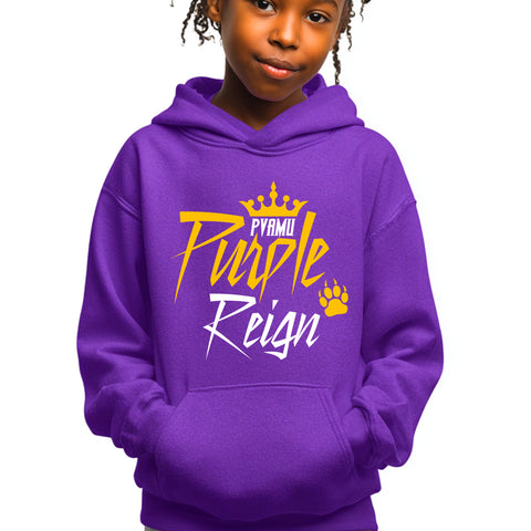Purple Reign - Prairie View A&M (Youth Sweatshirt/Hoodie) - Prairie View A&M
