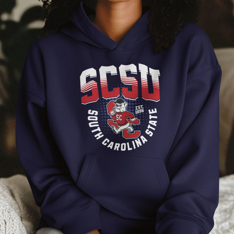 South Carolina State - Bulldogs Sweatsuit (Navy) - (Hoodie + Sweatpants)