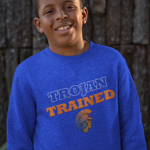 Trojan Trained - Virginia State University (Youth Sweatshirt/Hoodie)