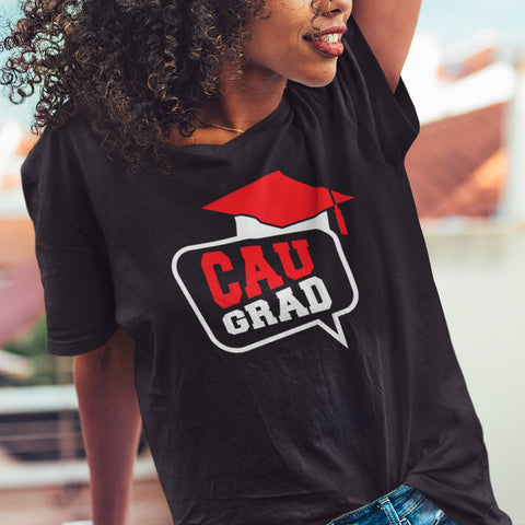 Clark Atlanta Grad (Women's V-Neck)