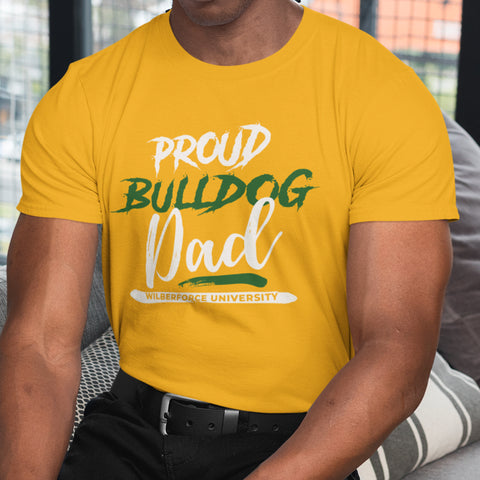 Proud Wilberforce University Bulldog Dad NextGen (Men's Short Sleeve)