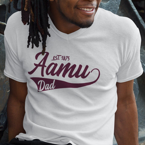 AAMU Dad 1875 - Alabama A&M Bulldogs (Men's V-Neck)