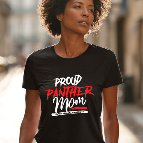 Proud Panther Mom - Clark Atlanta University (Women's Short Sleeve)