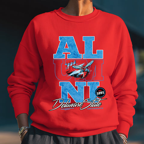 Delaware State Hornets Alumni Signature Series Sweatsuit (Sweatshirt + Sweatpants)