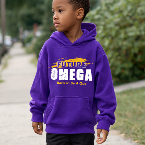 Future Omega NextGen (Purple Youth Sweatshirt/Hoodie) - Omega Psi Phi