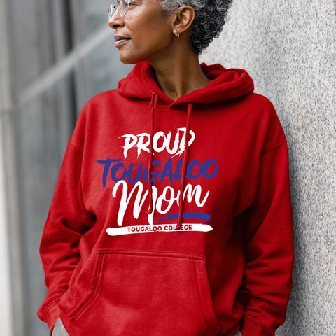 Proud Tougaloo College Mom (Unisex Hoodie)