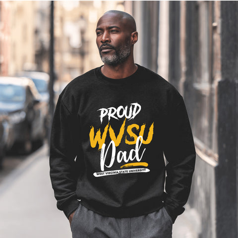 Proud WVSU Dad (Unisex Sweatshirt) West Virginia State