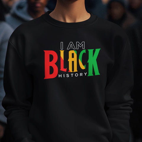 I Am Black History - Pan-African Edition (Sweatshirt)