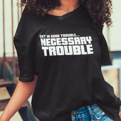 Necessary Trouble - NextGen - Solid Edition (Women's V-Neck)