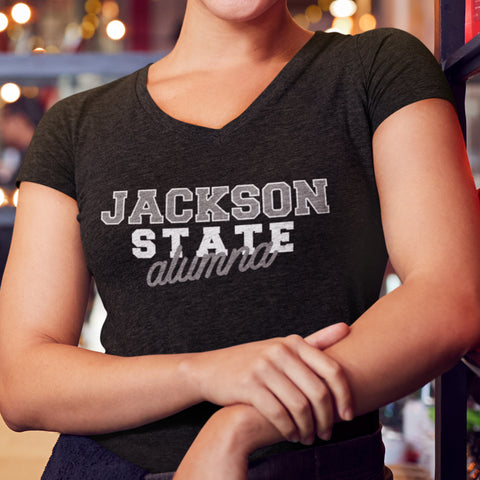 Jackson State Alumna (Women's V-Neck)