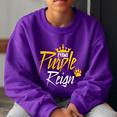 Purple Reign - Prairie View A&M (Youth Sweatshirt/Hoodie) - Prairie View A&M