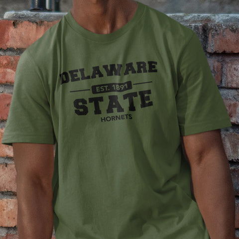 Delaware State Fatigue Green (Men's Short Sleeve)