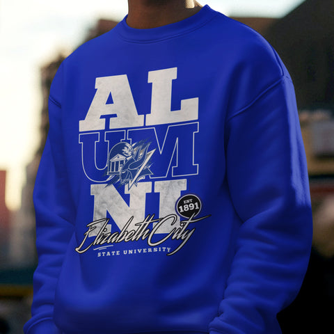 ECSU Alumni Signature Series (Unisex Sweatshirt) Elizabeth City State University