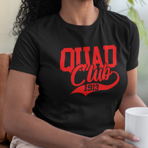 Quad Club - Delta Sigma Theta 1913 (Women's Short Sleeve)