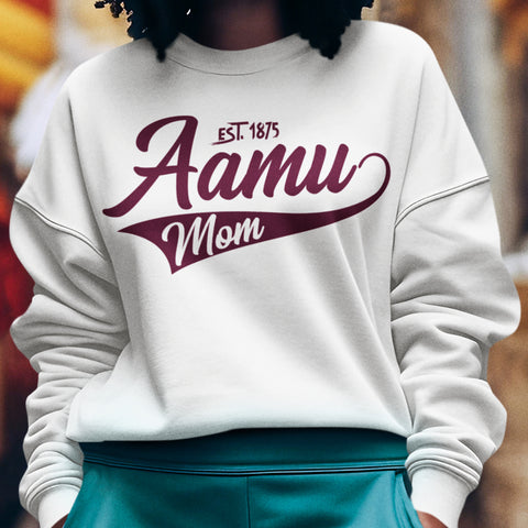 AAMU Mom 1875 - Alabama A&M (Women's Sweatshirt)