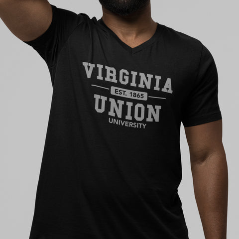 Virginia Union Panthers (Men's V-Neck)