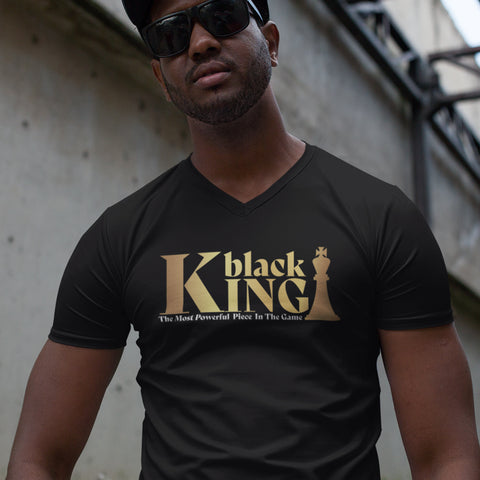 Black King (Men's V-Neck)