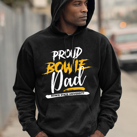 Proud Bowie State University Dad (Unisex Hoodie)