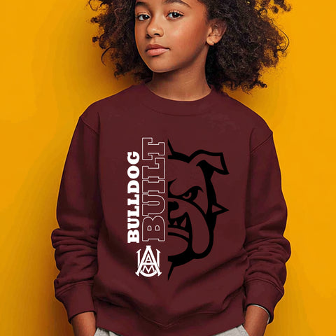 Bulldog Built - AAMU (Youth Sweatshirt/Hoodie)