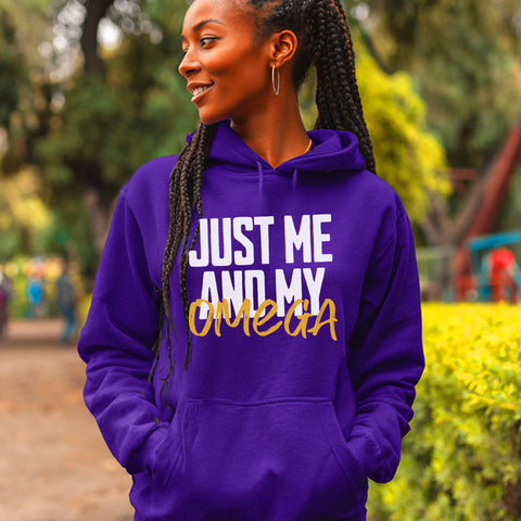 Just Me And My Omega (Hoodie)