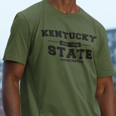 Kentucky State Fatigue Green (Men's Short Sleeve)