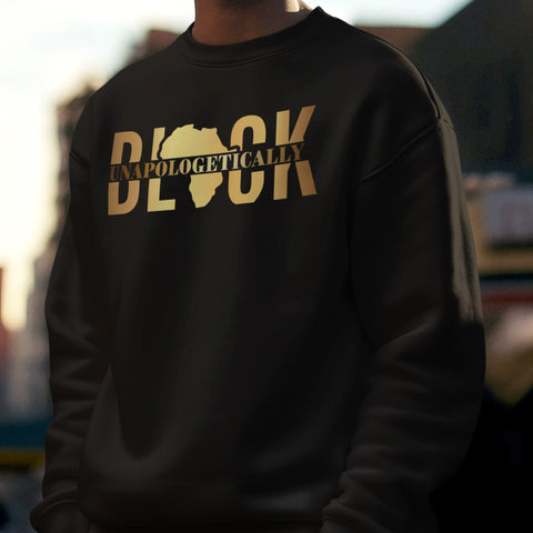 Unapologetically Black - African Edition (Men's Sweatshirt)
