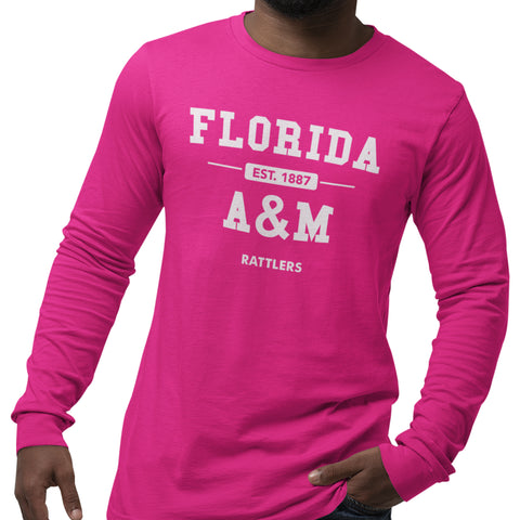 FAMU Rattlers PINK Edition (Men's Long Sleeve)