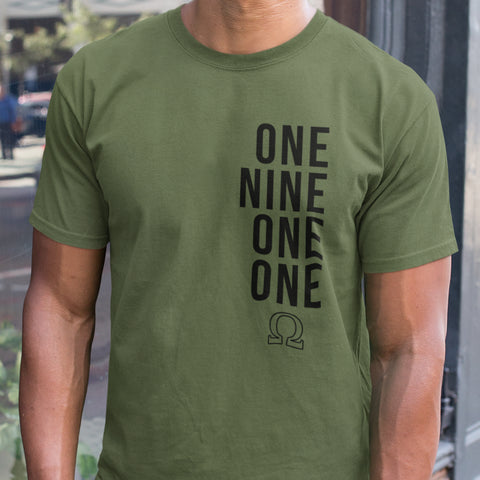 One Nine One One - Omega Psi Phi 1911 (Men Short Sleeve)