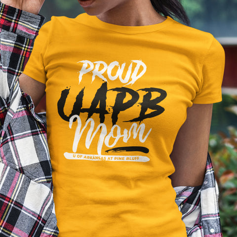 Proud UAPB Mom NextGen (Women's Short Sleeve) Arkansas Pine Bluff