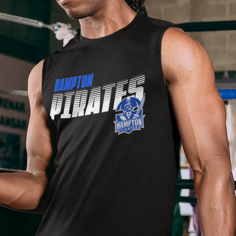 Hampton University Pirates Retro Edition (Sleeveless Unisex T-Shirt)