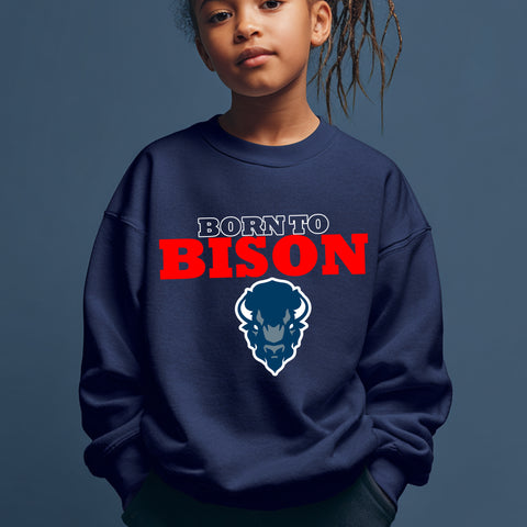 Born To Bison - Howard University (Youth Sweatshirt/Hoodie)
