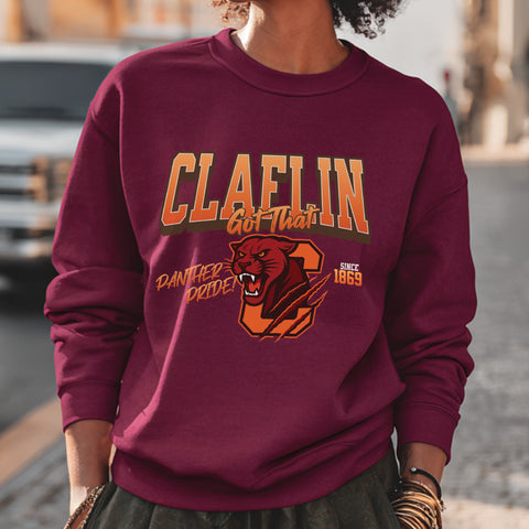 Claflin "Got That" Panthers (Unisex Sweatshirt)