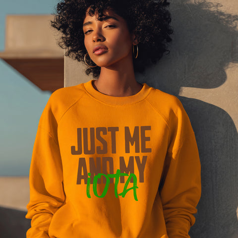 Just Me And My Iota (Women's Sweatshirt)