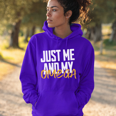 Just Me And My Omega (Hoodie)