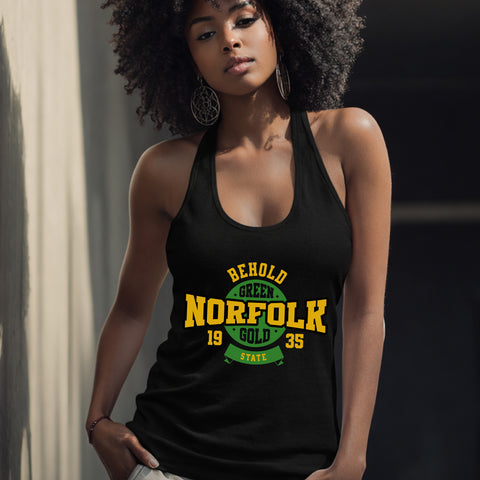 Norfolk State Behold NextGen (Black Unisex Tank)