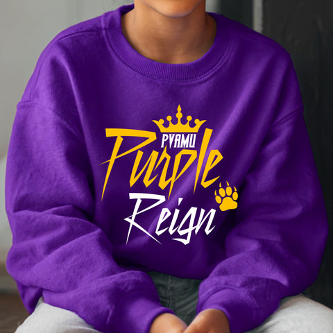 Purple Reign - Prairie View A&M (Youth Sweatshirt/Hoodie) - Prairie View A&M