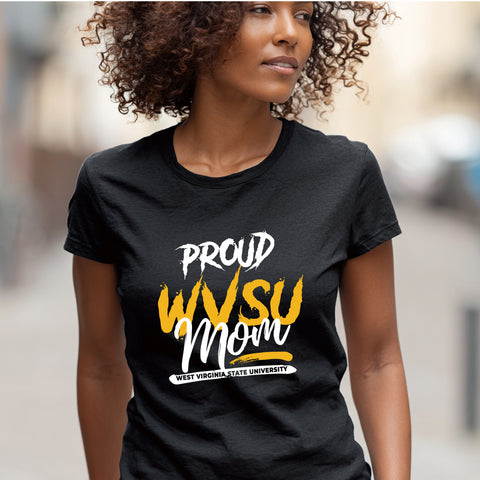 Proud WVSU Mom (Women's Short Sleeve) West Virginia State