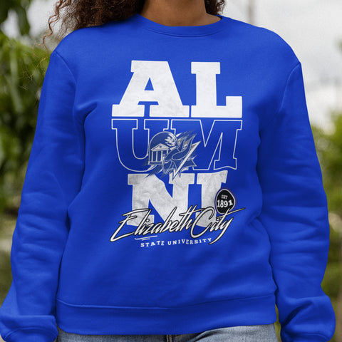 ECSU Alumni Signature Series (Unisex Sweatshirt) Elizabeth City State University