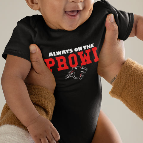 Always On The Prowl (Onesie) Clark Atlanta University Panthers