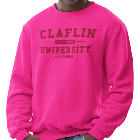 Claflin University Panthers - PINK Edition  (Sweatshirt)