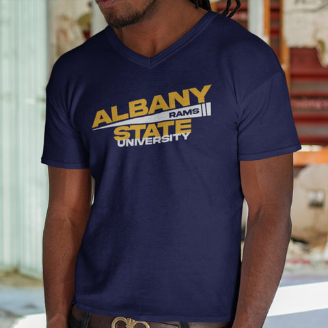 Albany State - Flag Edition (Men's V-Neck)