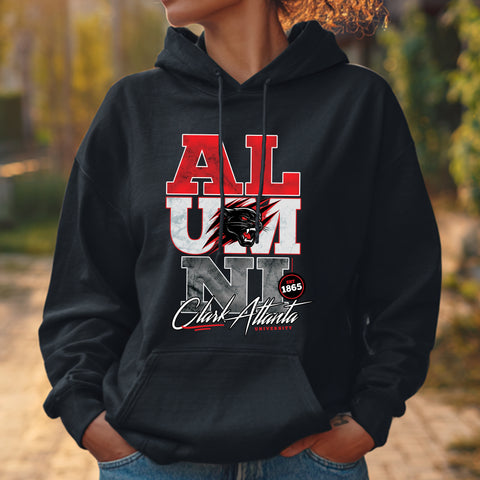 Clark Atlanta University Alumni Signature Series - Vintage/Grunge Style (Unisex Hoodie)