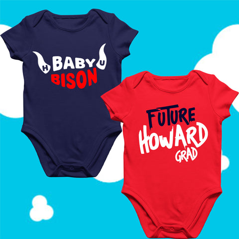 Howard University Bison 2-Pack (Onesie)