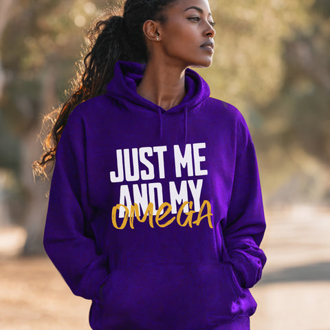 Just Me And My Omega (Hoodie)